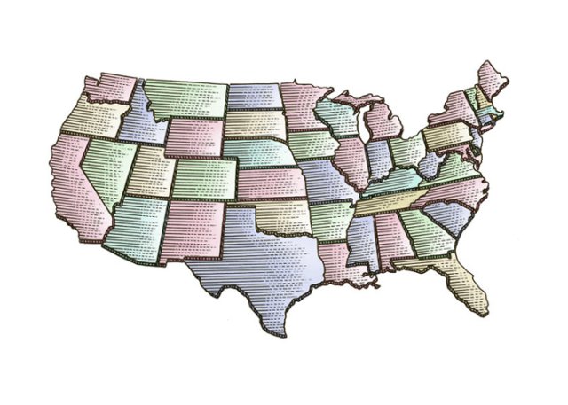 map of the us